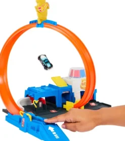 Hot Wheels - City Super Politistation Bane - Inkl. Bil