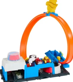 Hot Wheels - City Super Politistation Bane - Inkl. Bil