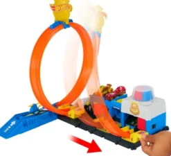 Hot Wheels - City Super Politistation Bane - Inkl. Bil