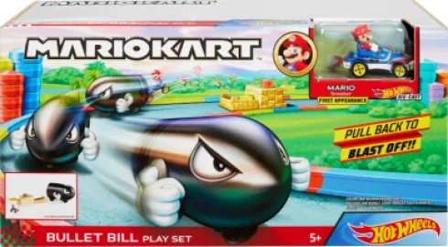 Hot Wheels Mario Kart - Bullet Bill Legesæt