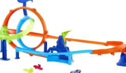 Hot Wheels - Rapid Launch Cyclone - Loop Bane - Stunt Tracks