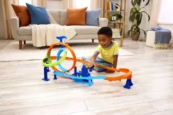 Hot Wheels - Rapid Launch Cyclone - Loop Bane - Stunt Tracks