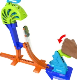 Hot Wheels - Stunt Tracks Power Launch Champion - Mattel Jhk75