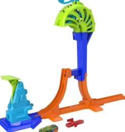 Hot Wheels - Stunt Tracks Power Launch Champion - Mattel Jhk75