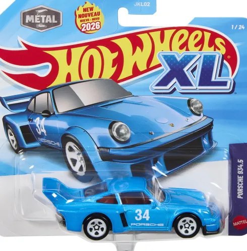 Hot Wheels - Xl Metal Bil - 1:43 - Assorteret - Mattel Jkl02