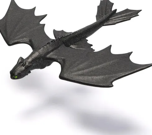 How To Train Your Dragon - Soaring Toothless Drage Figur