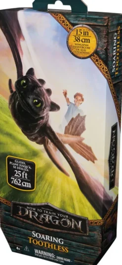 How To Train Your Dragon - Soaring Toothless Drage Figur