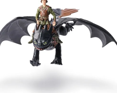 How To Train Your Dragon - Toothless & Hiccup Drage Figur Sæt