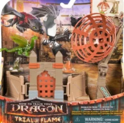 How To Train Your Dragon - Trial Of Fame - Træningsarena Legesæt Assorterede