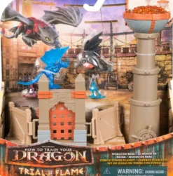 How To Train Your Dragon - Trial Of Fame - Træningsarena Legesæt Assorterede