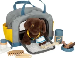 Hunde Bamse Legesæt Med Taske Og Tilbehør - Small Foot