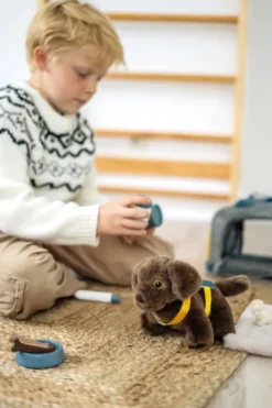 Hunde Bamse Legesæt Med Taske Og Tilbehør - Small Foot