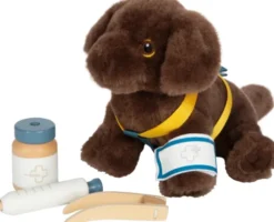 Hunde Bamse Legesæt Med Taske Og Tilbehør - Small Foot