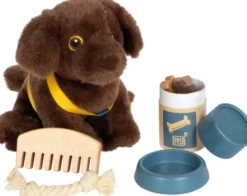 Hunde Bamse Legesæt Med Taske Og Tilbehør - Small Foot