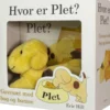 Hvor Er Plet? Gaveæske Med Bog Og Hunde Bamse