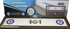 2-I-1 Curling Bordspil Og Shuffleboard