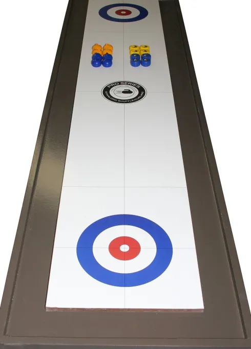 2-I-1 Curling Bordspil Og Shuffleboard