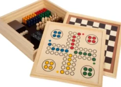 7-I-1 Klassiske Brætspil Sæt - Small Foot