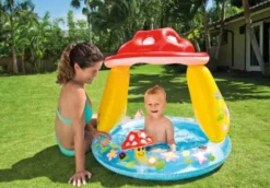 Intex - Badebassin Med Tag - Svamp - 45 L