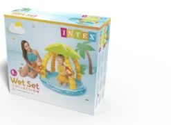 Intex - Tropical Island Babypool - 45L - 102 X 86 CM