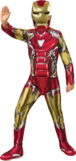 Iron Man Kostume Til Børn - Marvel Avengers - 116 CM
