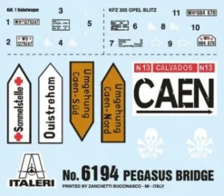 Italeri D-Day - Pegasus Bridge - 1:72 - 6194