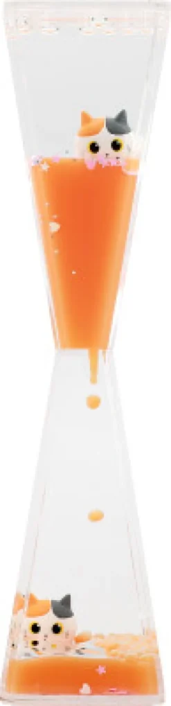 Itotal - Flydende Timeglas Kat - Orange