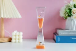 Itotal - Flydende Timeglas Kat - Orange