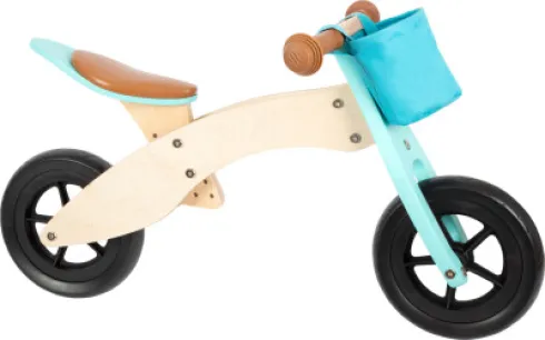 2-I-1 Trehjulet Løbecykel I Træ - 10 Tommer Maxi - Small Foot