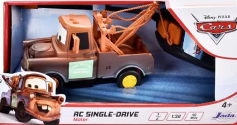 Jada - Cars - Rc Mater - Rc Single-Drive - Fjernstyret Bumle Bil