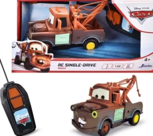 Jada - Cars - Rc Mater - Rc Single-Drive - Fjernstyret Bumle Bil