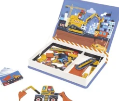 Janod - Magnéti'book - Construction - Magnetbog - 68 Magneter