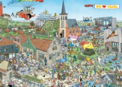 Jan Van Haasteren Puslespil - Island Retreat - 1000 Brikker