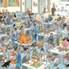 Jan Van Haasteren - The Cat Pageantry - 2000 Brikker - Comic