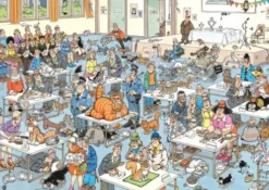 Jan Van Haasteren - The Cat Pageantry - 2000 Brikker - Comic