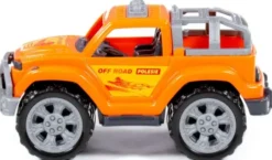 Jeep Legetøjs Bil Til Børn - Polesie - Orange - 27 CM
