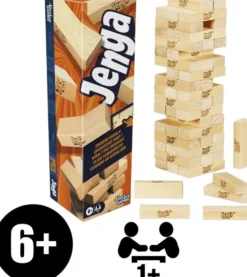 Jenga - Klodsmajor Spil I Træ - Hasbro G1499