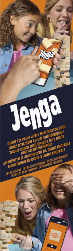 Jenga - Klodsmajor Spil I Træ - Hasbro G1499