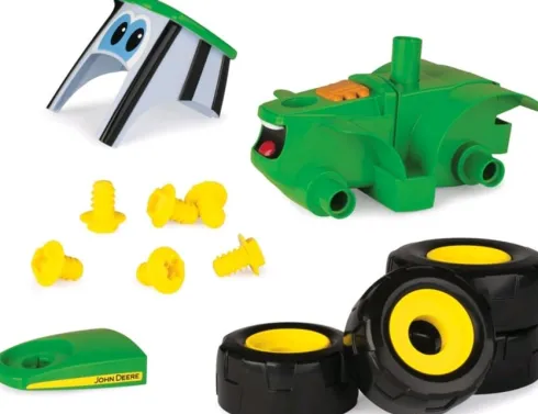 John Deere Legetøjstraktor Samlesæt - Byg En Johnny