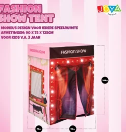 Joya - Fashion Show Tent - Legetelt Med Lys