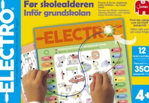 Jumbo - Electro Læringsspil - Før Skolealderen - Dansk Og Norsk