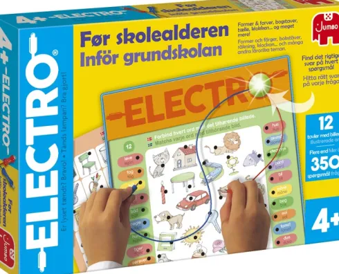 Jumbo - Electro Læringsspil - Før Skolealderen - Dansk Og Norsk