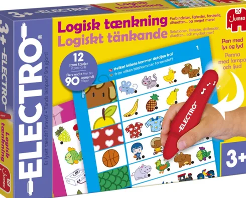Jumbo - Electro Læringsspil - Logisk Tænkning - Dansk Og Norsk