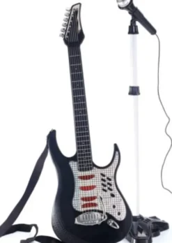 Junior Elguitar Til Børn Inkl. Mikrofon Og Mikrofonholder