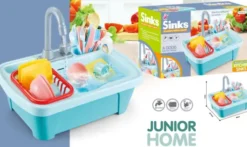 Junior Home - Køkkenvask Sæt Elektronisk - 505163