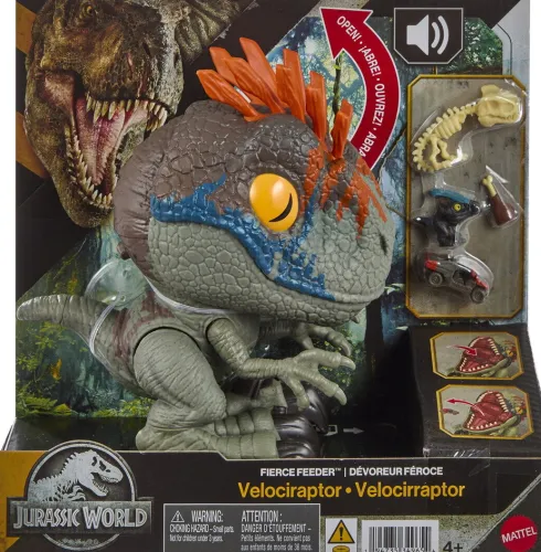Jurassic World - Interaktiv Velociraptor Dinosaur - Mattel Jkg86