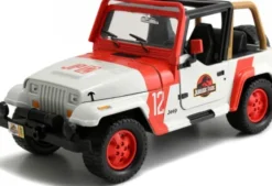 Jurassic World - 1992 Jeep Wrangler Bil - 1:24 - Jada
