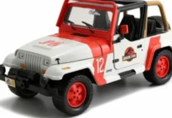 Jurassic World - 1992 Jeep Wrangler Bil - 1:24 - Jada