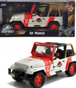 Jurassic World - 1992 Jeep Wrangler Bil - 1:24 - Jada