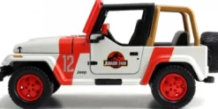 Jurassic World - 1992 Jeep Wrangler Bil - 1:24 - Jada